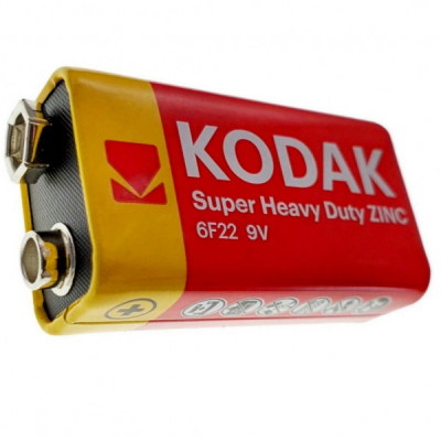Baterie Heavy Duty Zinc Carbon Kodak 6F22 9V