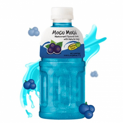 Bax 24 Sucuri Thai Mogu Mogu cu Nata de Coco, Aroma Coacaze 24 x 320ml