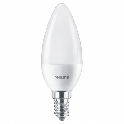 Bec cu LED B38 Philips 7W 60W E14 CW 4000K 830LM MNR1872