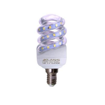 Bec cu LED Klass spirala E14 5W 2700K MNR8135