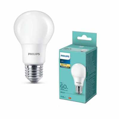 Bec cu LED PH A60 8W 60W E27 CW 4000K 806LM MNR7350