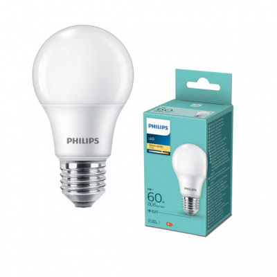 Bec cu LED PH A60 8W 60W E27 WW 2700K 806LM MNR5619