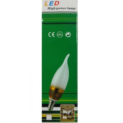 Bec cu LEDuri Economice E14 LED High Power lamp WH