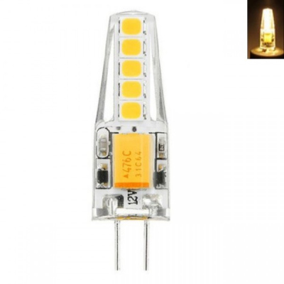 Bec LED 3W Soclu G4 12V 2700K Alb Cald Siliconat MNR2724