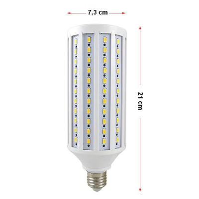 Bec LED Economic Corn Bulb 165LED 30W Soclu E27 Alb Rece