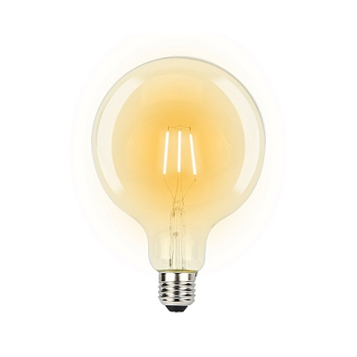 Bec LED Filament 6W 600LM Edison Vintage Alb Cald E27 G125