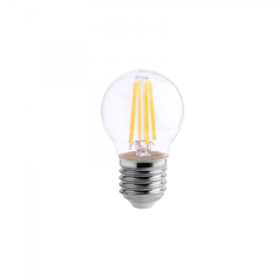 Bec LED G45 Sferic cu Filament 4W Alb Cald 2700K E27 UB60225