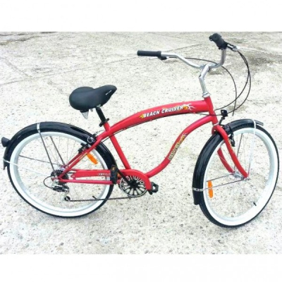 Bicicleta 6 Viteze Best Laux Beach Cruiser LB2602