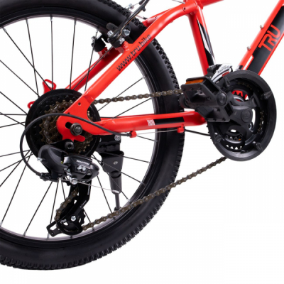 Bicicleta cu cadru din aluminiu 20 Inch TRU BIKE Rosie BIC20ROSU/AL JGR