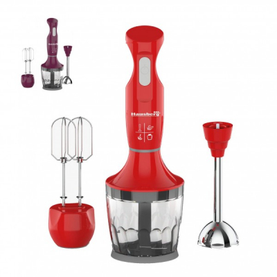 Blender Electric de Mana 3in1 cu Tel, Bol 0.75l 600W Hausberg HB7706