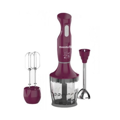 Blender Electric de Mana 3in1 cu Tel, Bol 0.75l 600W Hausberg HB7706