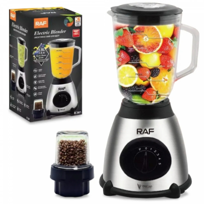 Blender fructe legume Rasnita macinat cafea 450W 6 lame 1.5l RAF R367 PSN