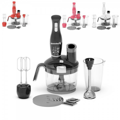 Blender Multifunctional 4in1 cu Tel, Bol 1.5l  1500W Hausberg HB7710