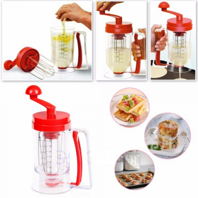 Blender si Dozator Manual Clatite 800ml Pancake Machine