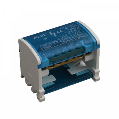 Bloc de distributie electric 207 125A 500V 1.5-16mm 2.5-25mm 14J084 XXM