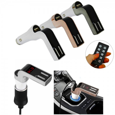 Bluetooth Car Kit Modulator FM, MP3 Player, Sloturi USB, 590