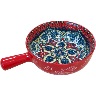 Bol Ceramica cu maner Model Traditional 22x16x5.7cm 24-117 CNN52679