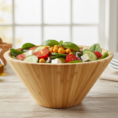Bol pentru salata bambus 20x10cm Grunberg BM6350