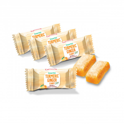 Bomboane Moi Fara Zahar Ghimbir Turmeric Portocale Anti Greata CorNiche 100g MLL