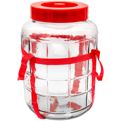 Borcan sticla cu capac de plastic cu supapa Tragar 12L CNN50632