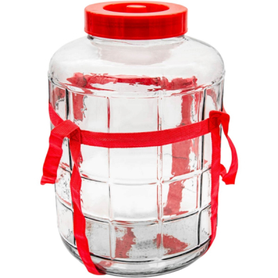 Borcan sticla cu capac de plastic cu supapa Tragar 26L CNN50636