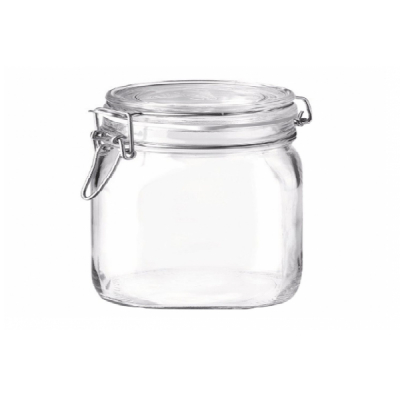 Borcan Sticla inchidere ermetica inel cauciuc sarma Inox 240ml Grunberg BS6510