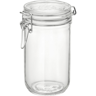 Borcan Sticla inchidere ermetica inel cauciuc sarma Inox 380ml Grunberg BS6508