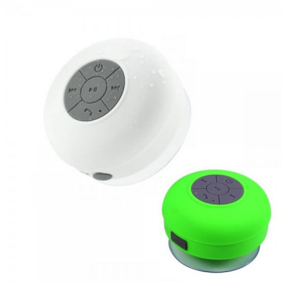 Boxa 3W Rezistenta la Apa cu Bluetooth 3.0, Microfon si Ventuza
