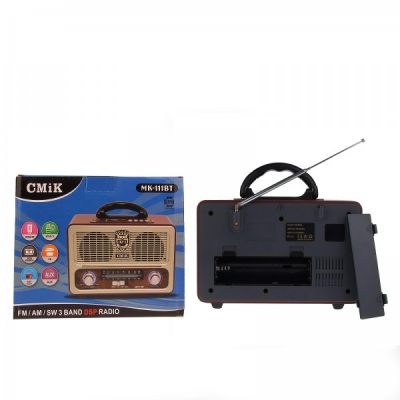 Boxa cu Bluetooth, USB, Card Micro SD, Radio FM la USB MK111BT XXM