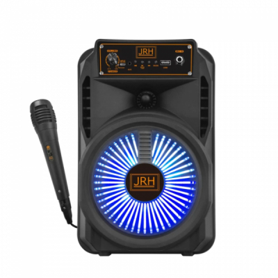 Boxa Portabila 28cm Karaoke Microfon Bluetooth Radio USB JRH S608