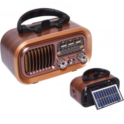 Boxa Portabila BT USB Radio Retro Solar Wireless RXBT628S 13A083 XXM