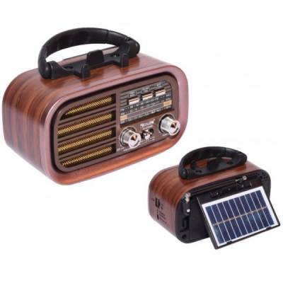 Boxa Portabila BT USB Radio Retro Solar Wireless RXBT638S 13A082 XXM