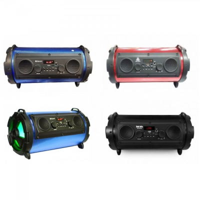 Boxa Portabila cu Bluetooth, FM, USB, TF ,AUX  si MIC iBastek 54BBPSY