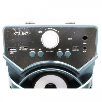 Boxa Portabila cu Bluetooth, Radio FM, USB, SD Card, MIC si AUX KTS847