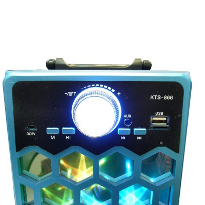 Boxa Portabila cu Bluetooth, Radio FM, USB, TF Card si AUX  KTS866