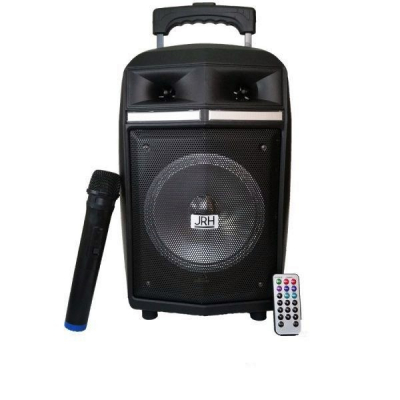 Boxa Portabila cu BT, FM, USB, MIC si Telecomanda JRH A83