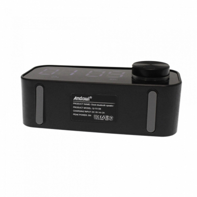 Boxa Portabila cu Ceas Alarma Radio USB Mp3 Bluetooth Andowl QYX126