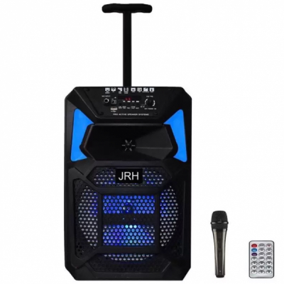 Boxa Troller Bluetooth Radio USB TF AUX Microfon Telecomanda JRH A88