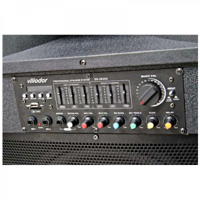 Boxe audio active bluetooth radio USB 300W 15 Inch Vlliodor DS2035