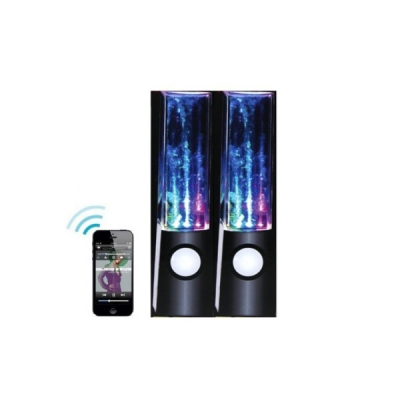 Boxe Bluetooth cu Apa Dancing Water Speakers 2x4 LEDuri 12612