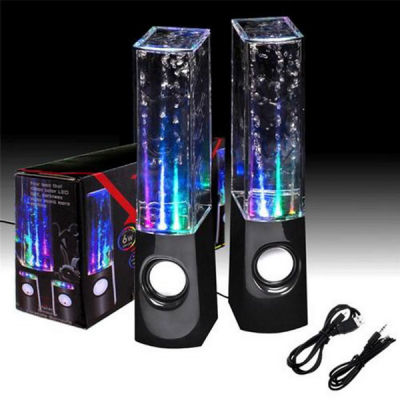 Boxe cu Apa Dancing Water Speakers 2x4 LEDuri