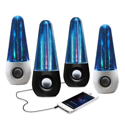 Boxe cu Apa Dancing Water Speakers Ovale 2x5 LEDuri