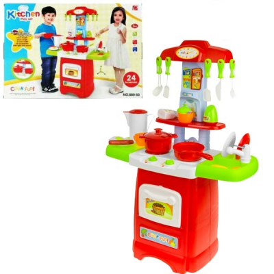 Bucatarie de jucarie multifunctionala Kitchen Play Set 88950