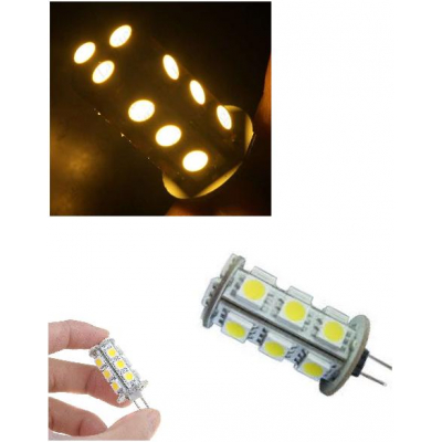 Becuri LED-uri BULB 18 LED tip SMD socket G4 3W