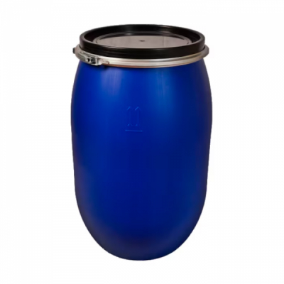 Butoi Plastic 60l inel metalic albastru Sterk DNC3223