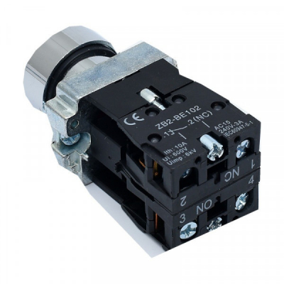 Buton cu Retinere Rosu 1NO+1NC BA45 DALBI 6E088 XXM