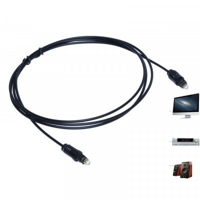 Cablu Audio Digital din Fibra Optica Tata-Tata 3m CABOPT300