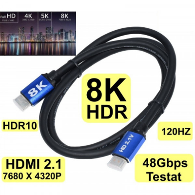 Cablu HDMI 8K HDTV 2.1V 3M CABHD8K300 11C026 XXM