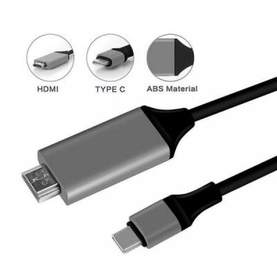 Cablu Usb Tip C 3.1 la HDMI 2.0 / 4K*2K / 2m HDTV2C4K 2C021 XXM