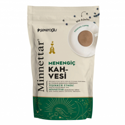 Cafea turceasca cu fistic salbatic bautura instant pudta 165g Minnettar MGR